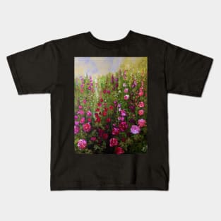 Hollyhocks Kids T-Shirt